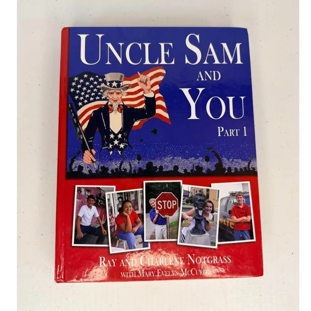 Notgrass Uncle Sam and You Part 1 & 2 Hardcover Homeschool Civics Government Set